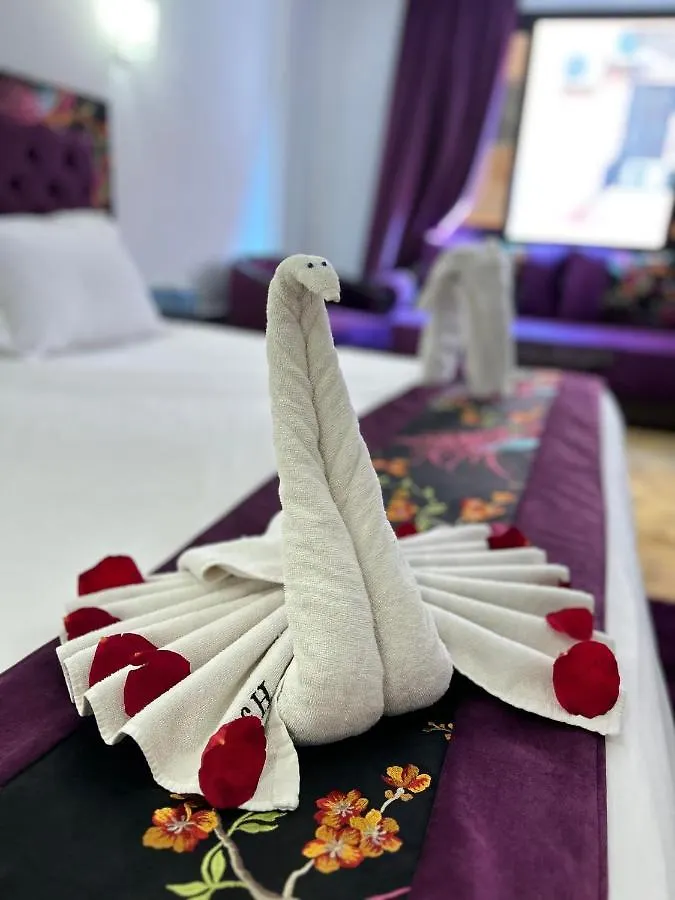 Hotel Les Trois Palmiers Marrákes Marokkó