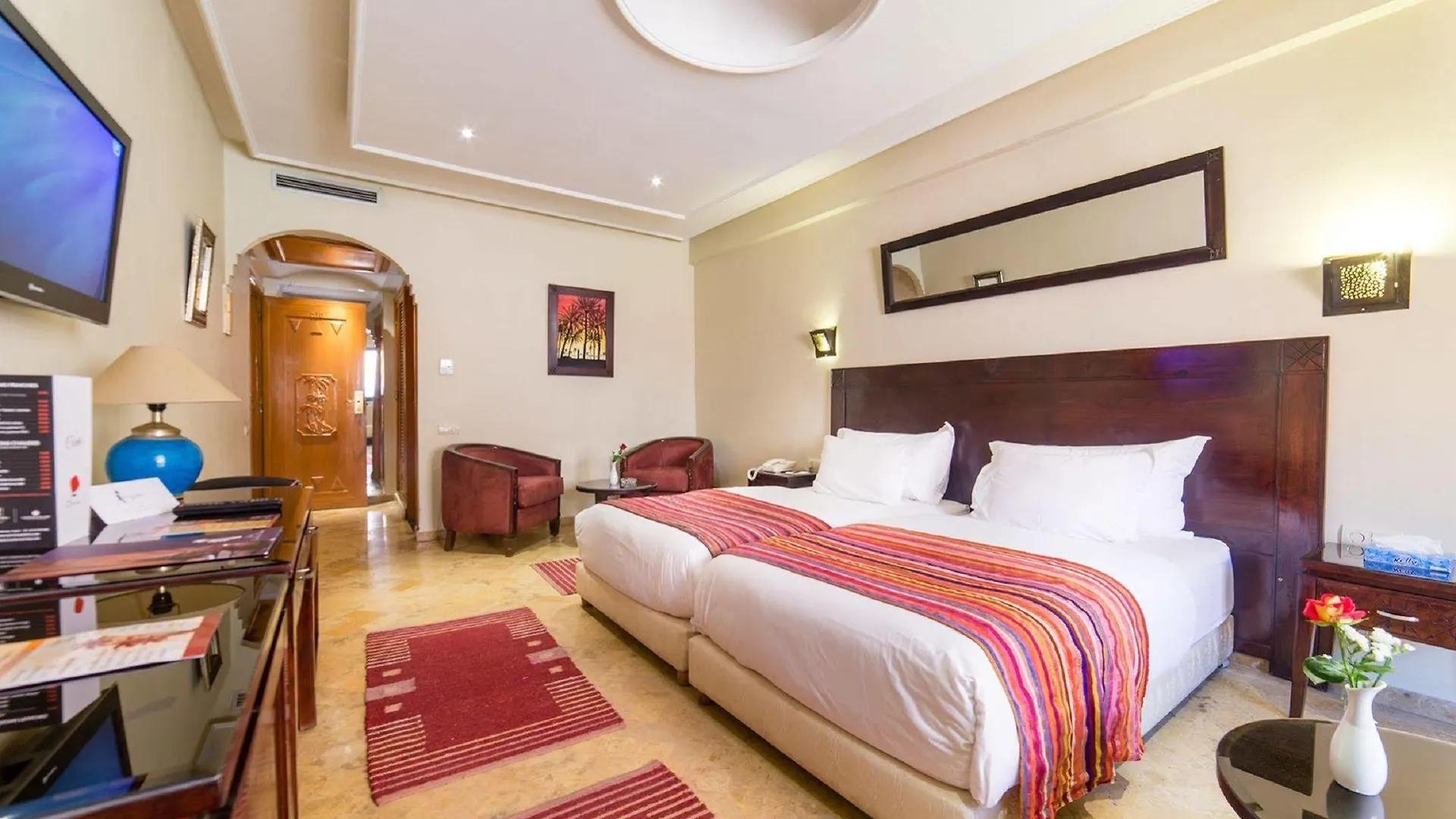 Hotel Les Trois Palmiers Marrákes